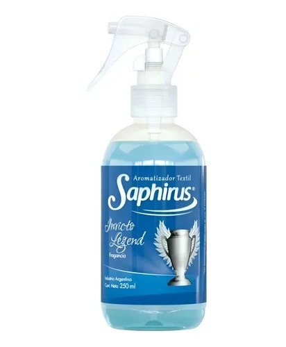 AROMATIZANTE TEXTIL x250ml. INVICTO.SAPHIRUS