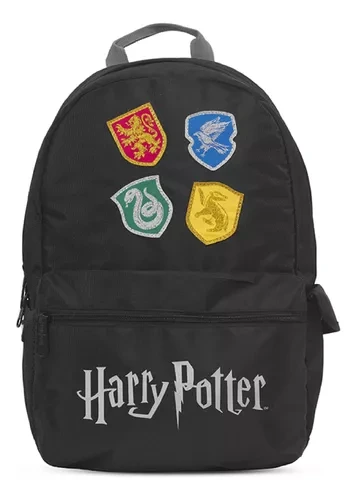 MOCHILA DE ESPALDA 17* PATCH H.POTTER.