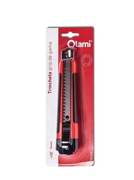 CUTTER 18MM NEGRA/NARANJ SX750 C/GUIA