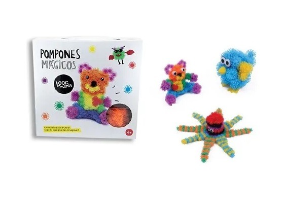 POMPONES MAGICO DIF.MODELOS 