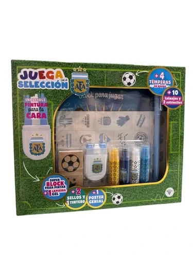 CAJA JUEGA CON+ BLOCK P/PINTAR N*1 SELECCION