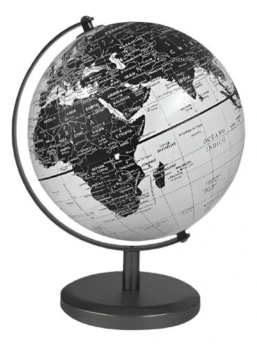GLOBO TERRAQ.B/METAL 14cm.142M POLITICO