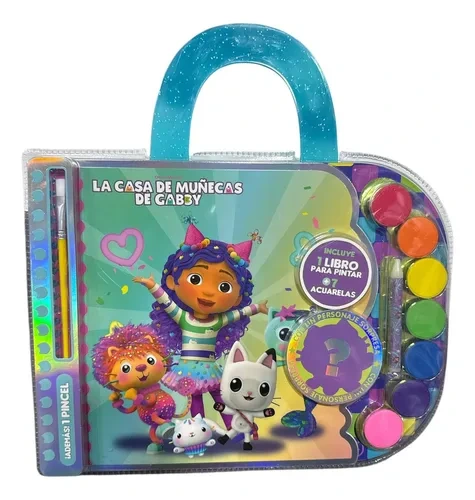 ACUARELA + LIBRO PINTAR N*1 GABY