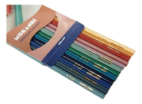 LAP. COLORES x 12u LARGOS MORANDI TRABI