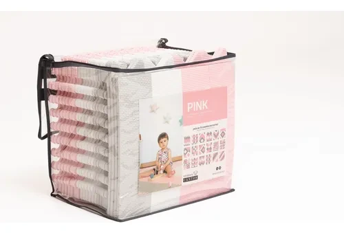 PISO LISOS TRIANG.ROSA 32x32cm.x40u.12mm.
