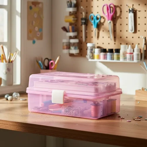 CAJA PLASTICA MULTIUSO ORGANIZADORA