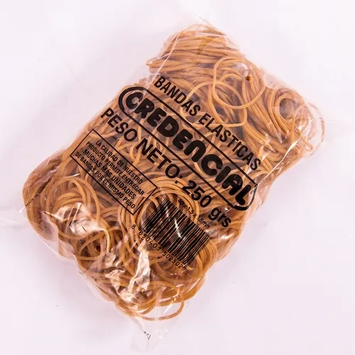 BANDAS ELASTICAS x250grs.BOLSA CREDENCIAL.