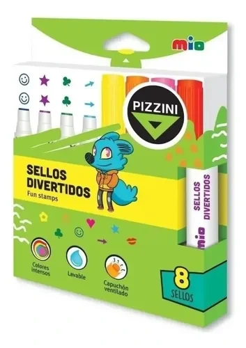 SELLOS DIVERT. X8 PIZZINI