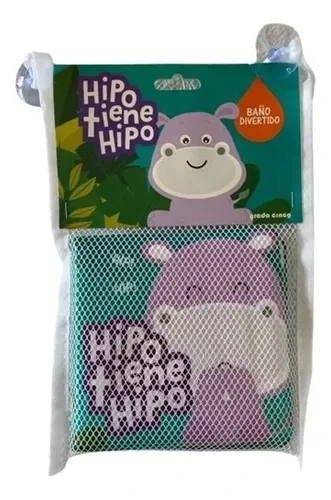 COL.BAÑO DIVERTIDO:HIPO TIENE HIPO+JUGUETE