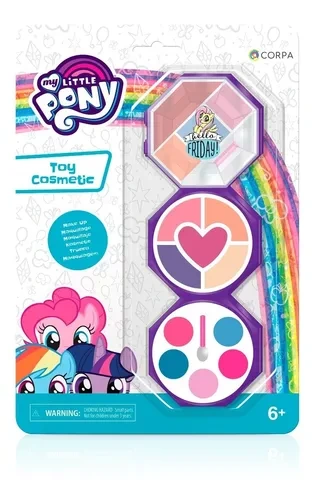 MY LITTLE PONY SET MAQUILLAJE OCTOGONAL
