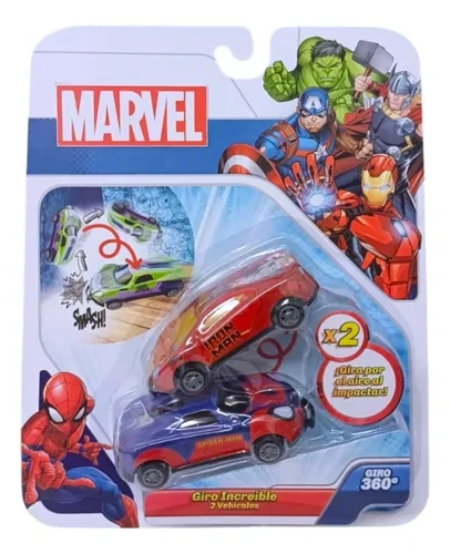 AUTO TWIST GIRO 360 MARVEL x2u.