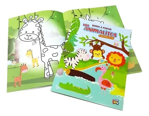 COL.VAMOS A PINTAR: ANIMALITOS FAVORITOS