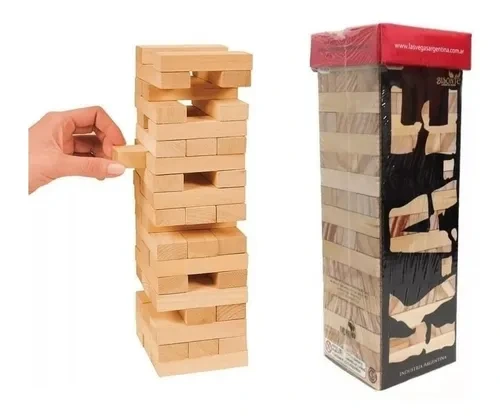 JUEGO JENGA DE MADERA KAE