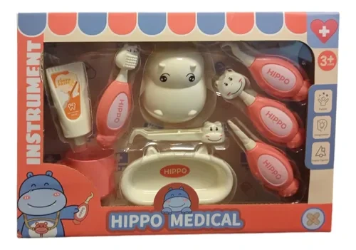 SET DE DENTISTA HIPO ROSA