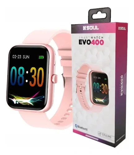 RELOJ INTELIGENTE EVO 400 BLUETOO ROSA SOUL