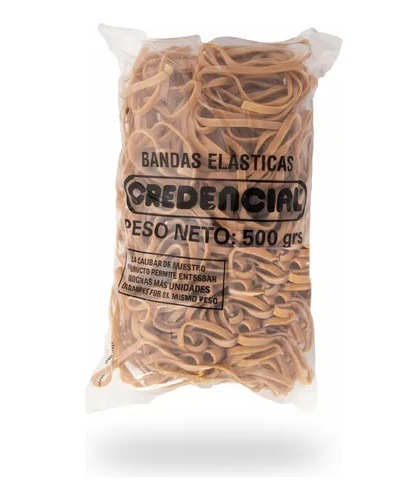 BANDAS ELAST.ANCHA 100mmOLSA x500grs. CREDENCIA