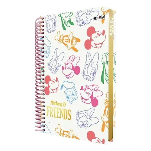 LIBRETA 14.5x11.5 C/ESP.MICKEY