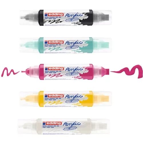 MARC.ACRYLIC DOS PUNTAS 45ml..EDDING