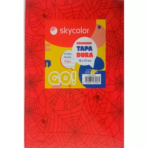 CUAD 16x21 .42HR.T/DURA.ROJO SKYCOLOR.