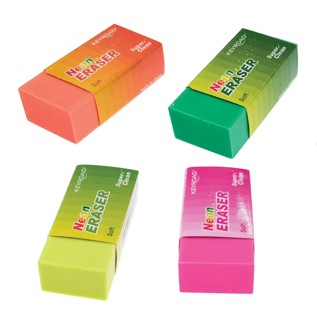 GOMA P/LAPIZ NEON  KEYROAD