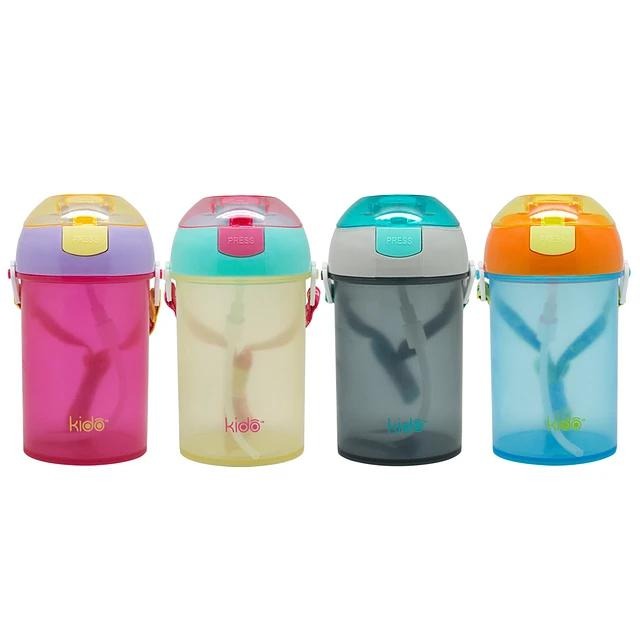 VASO 350ml.C/TAPA y BOTN KIDO