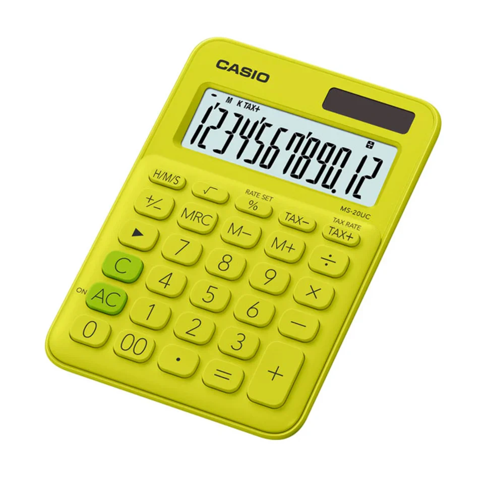 CALC.MEDIANA 12dig. MS-20UC V. LIMA CASIO