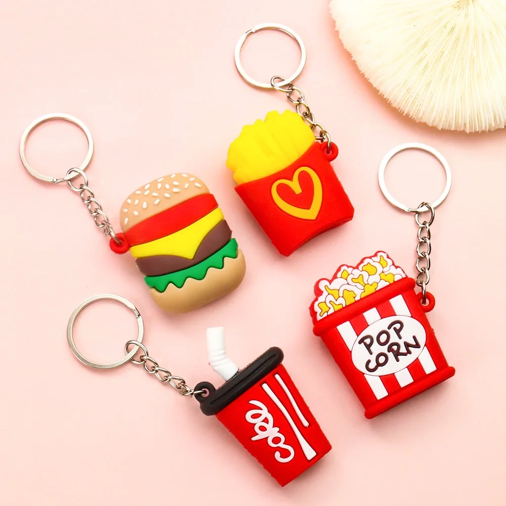 LLAVERO PVC FAST FOOD.