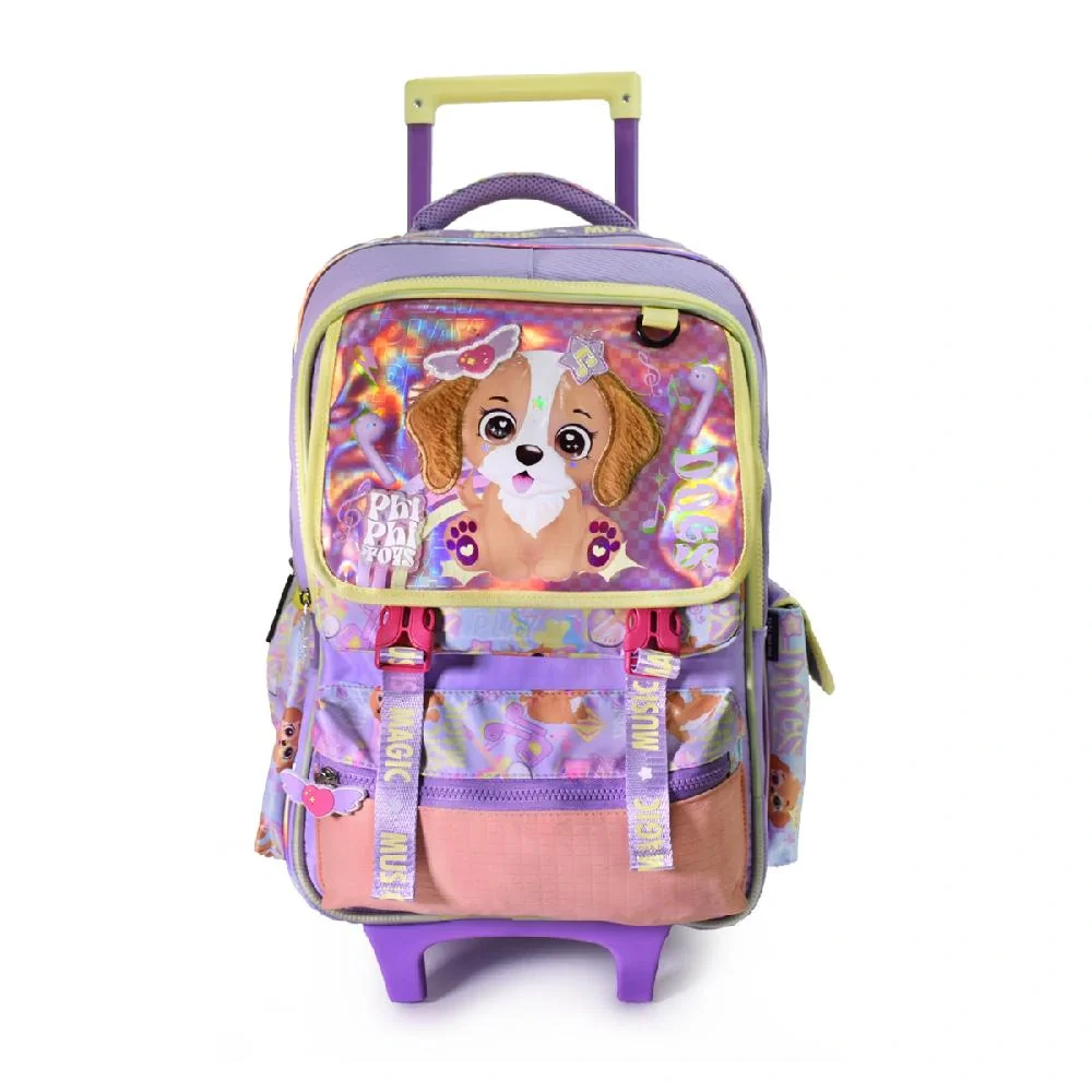 MOCHILA  C/ CARRO 18" PERRITO
