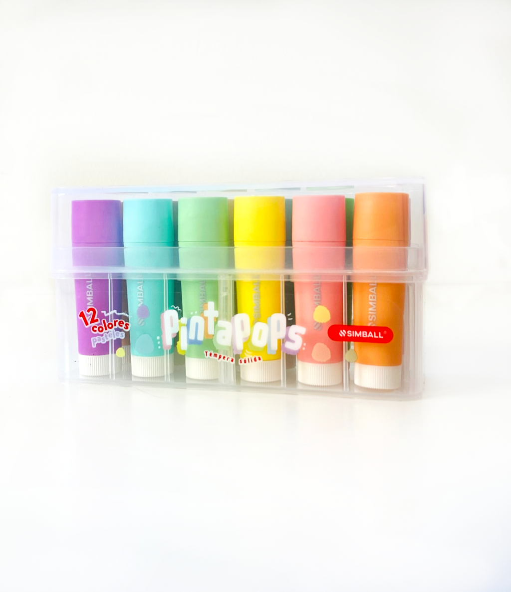 TEMPERA SOLIDA PASTEL x12u.