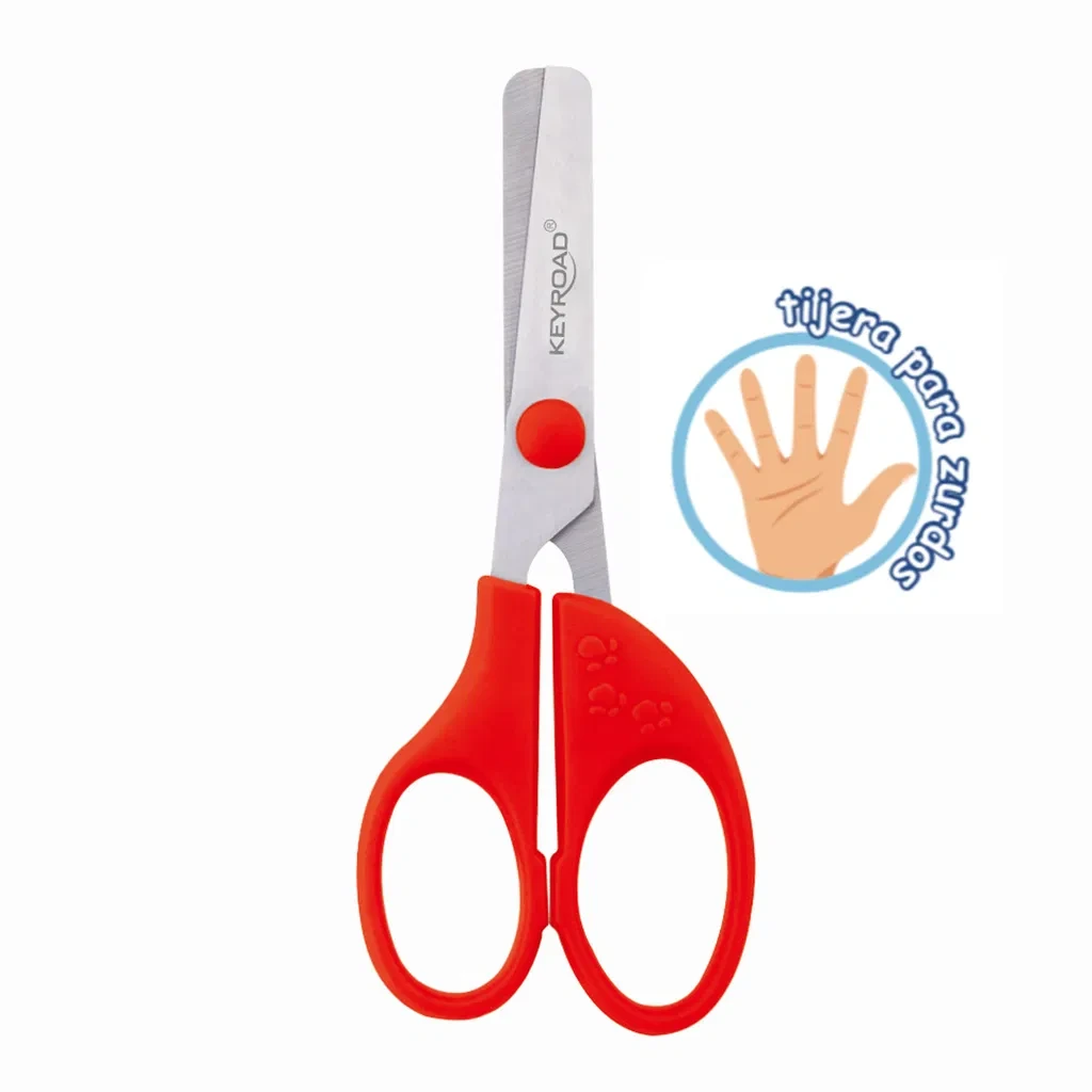 TIJERA 12.7cm.ESCOLAR P/ZURDOS KEYROAD