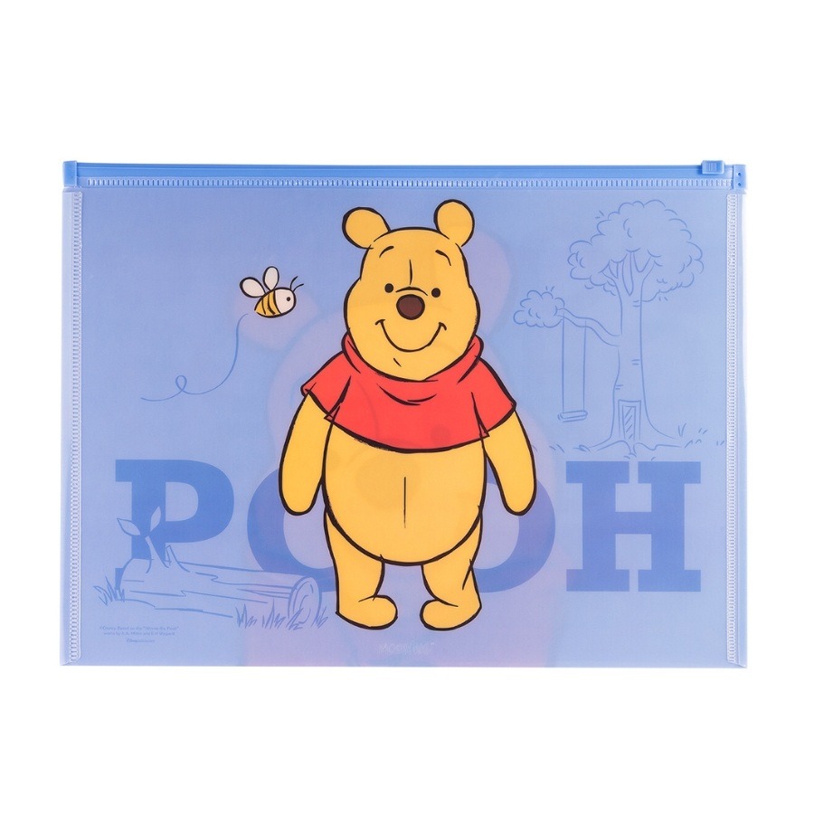 SOBRE PVC A4 C/CIERRE ZIP HORIZ. POOH