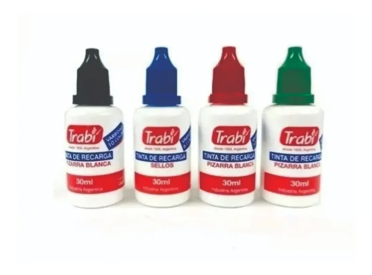 TINTA P/MARC.DE PIZARRA 30ml. TRABI
