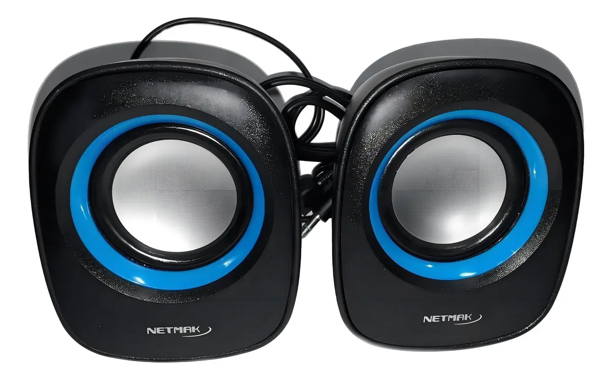 PARLANTE P/PC NM 9025B NETMAK AZUL