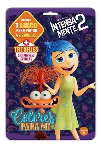COLORES P/MI+ LIBRO P/PINTAR N*2 INTENSAMENTE II
