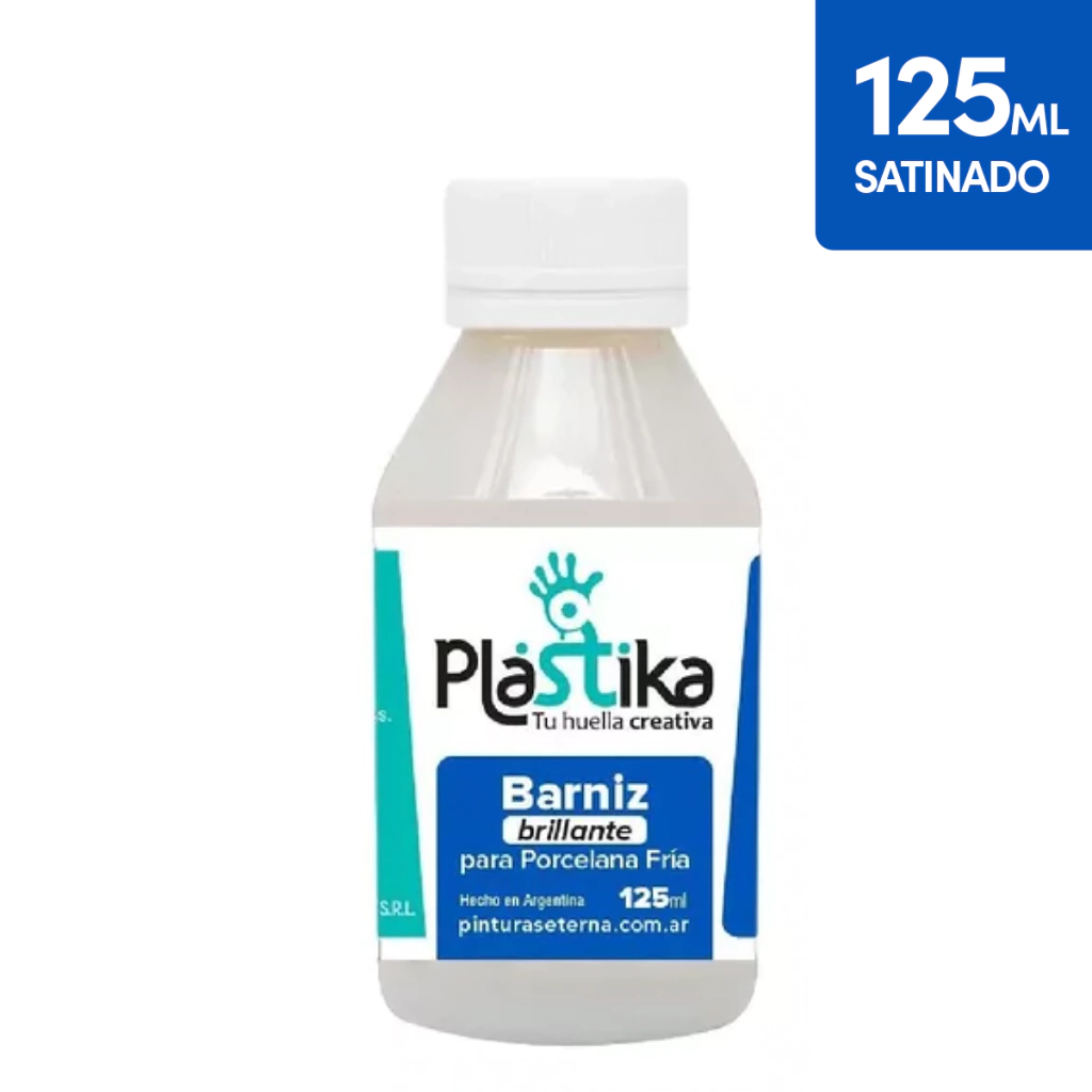BARNIZ P/PORC.FRIA AL AGUA BRILL.125ml.ETERNA