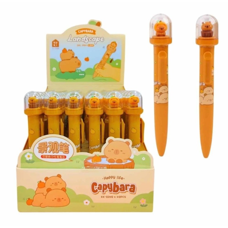 BOLIGR. RETR. C/BURBUJA CAPYBARA