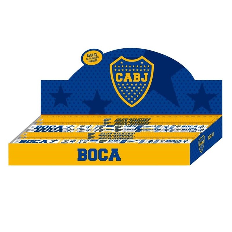REGLA 30cm. BOCA JUNIORS