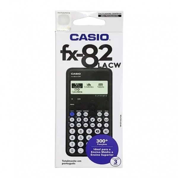 CALC.CIENTIF.FX-82LA CW 300 func.CASIO