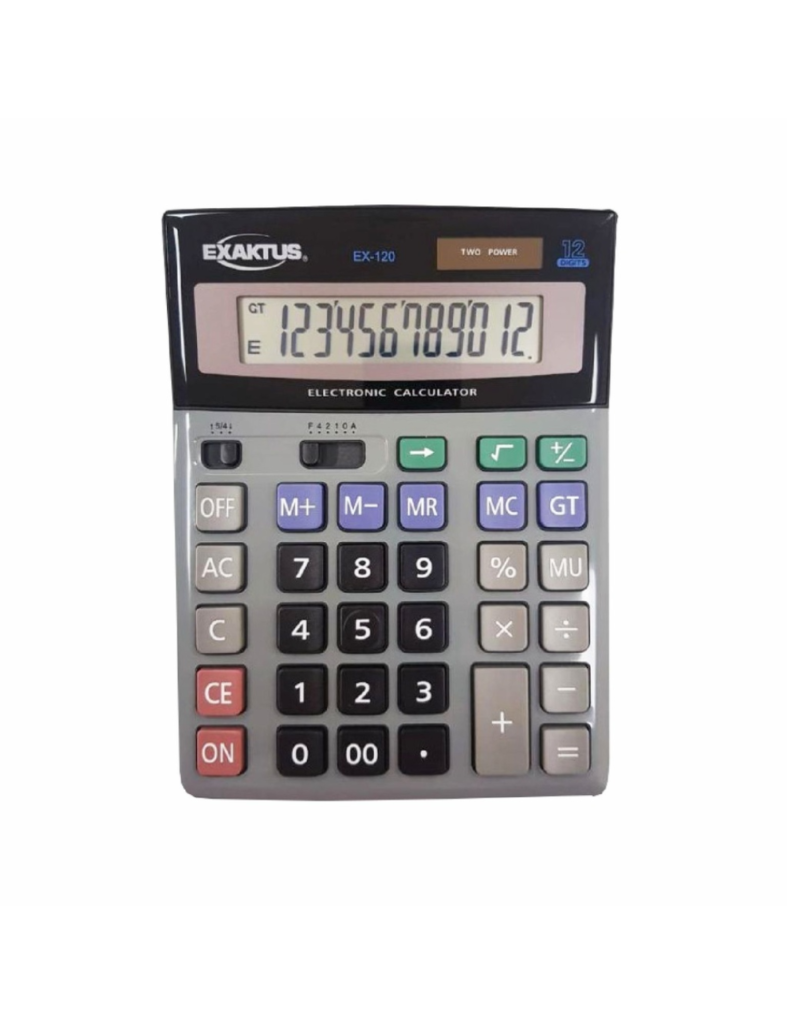 CALCULADORA GRANDE 12dig.