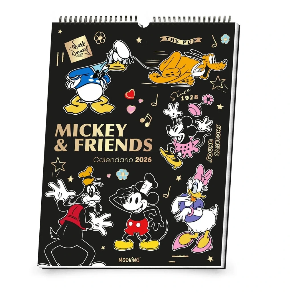 CALENDARIO MENSUAL VERTICAL 30x40 MICKEY