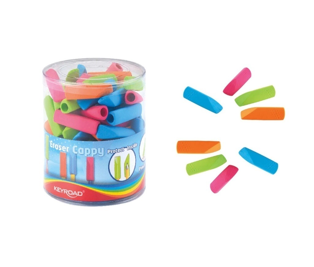 GOMA DE LAPIZ C/FORMA CAPPY