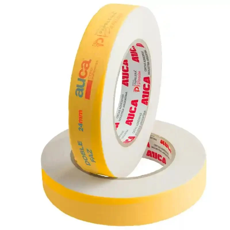 CINTA PAPEL DOBLE FAZ  24mm.x20m.AUCA