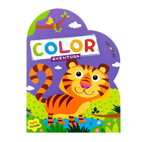 COL.COLOR AVENTURA:TIGRE P/PINTAR  