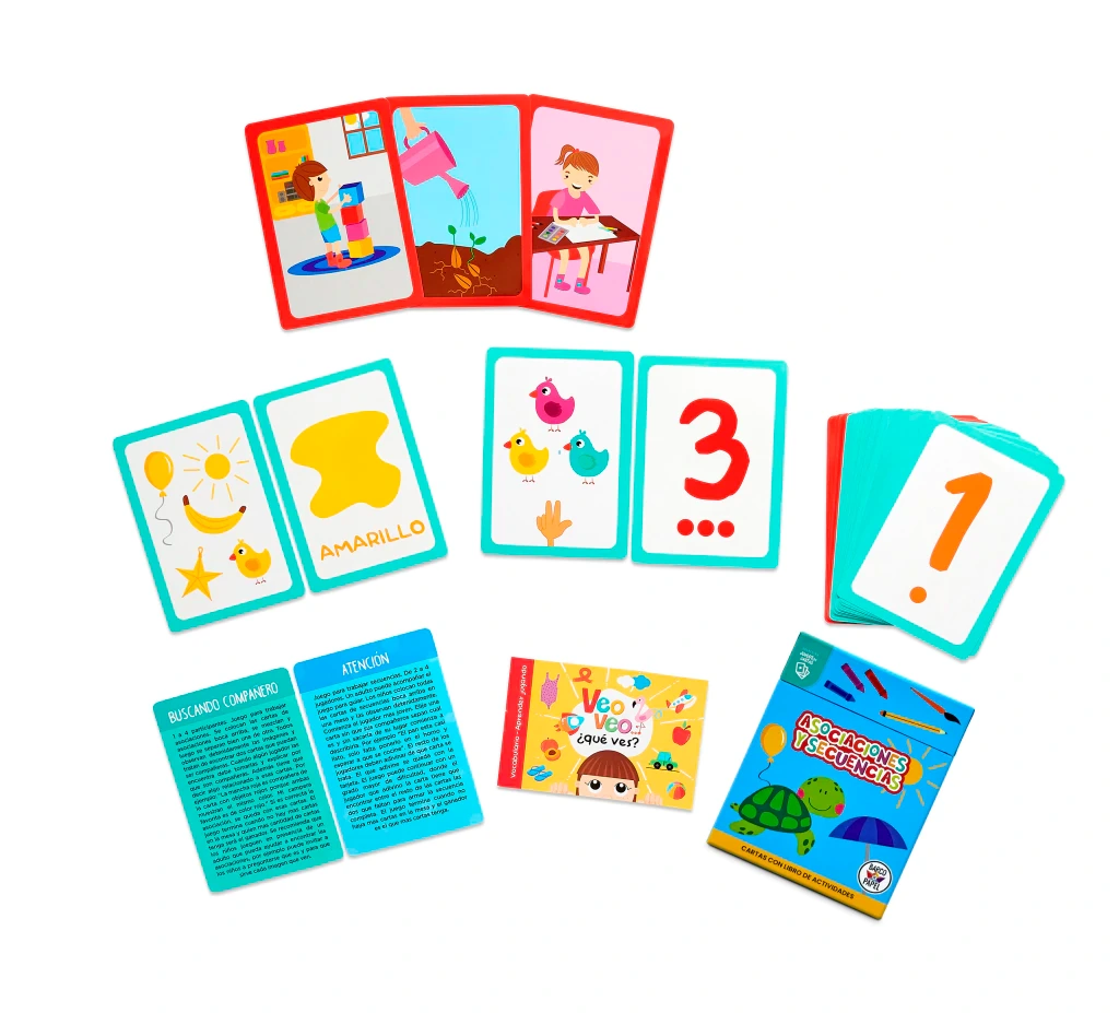 CARTAS DIDACTICAS ASOCIAC. Y SECUENCIAS