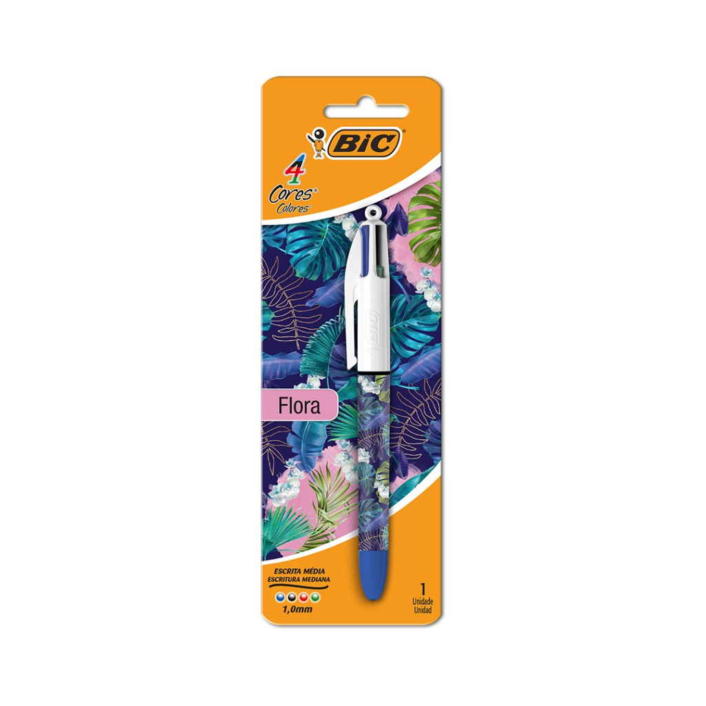 BOLIGR.RETR.1mm. 4 EN 1 FLORA BIC 