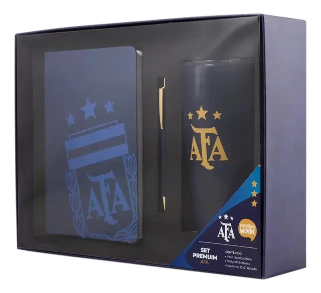 SET VASO TERMICO+ BOLIG.+LIBRETA AFA