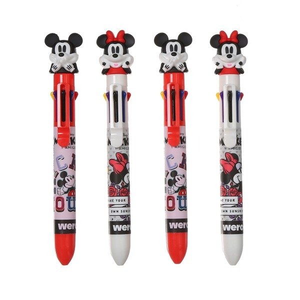 BOLIGR.1mm. RETRACTIL  8 COLORES MICKEY