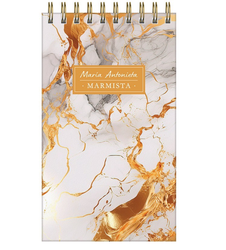 LIBRETA C/ESP.T/DURA 10x16cm. MARMISTA