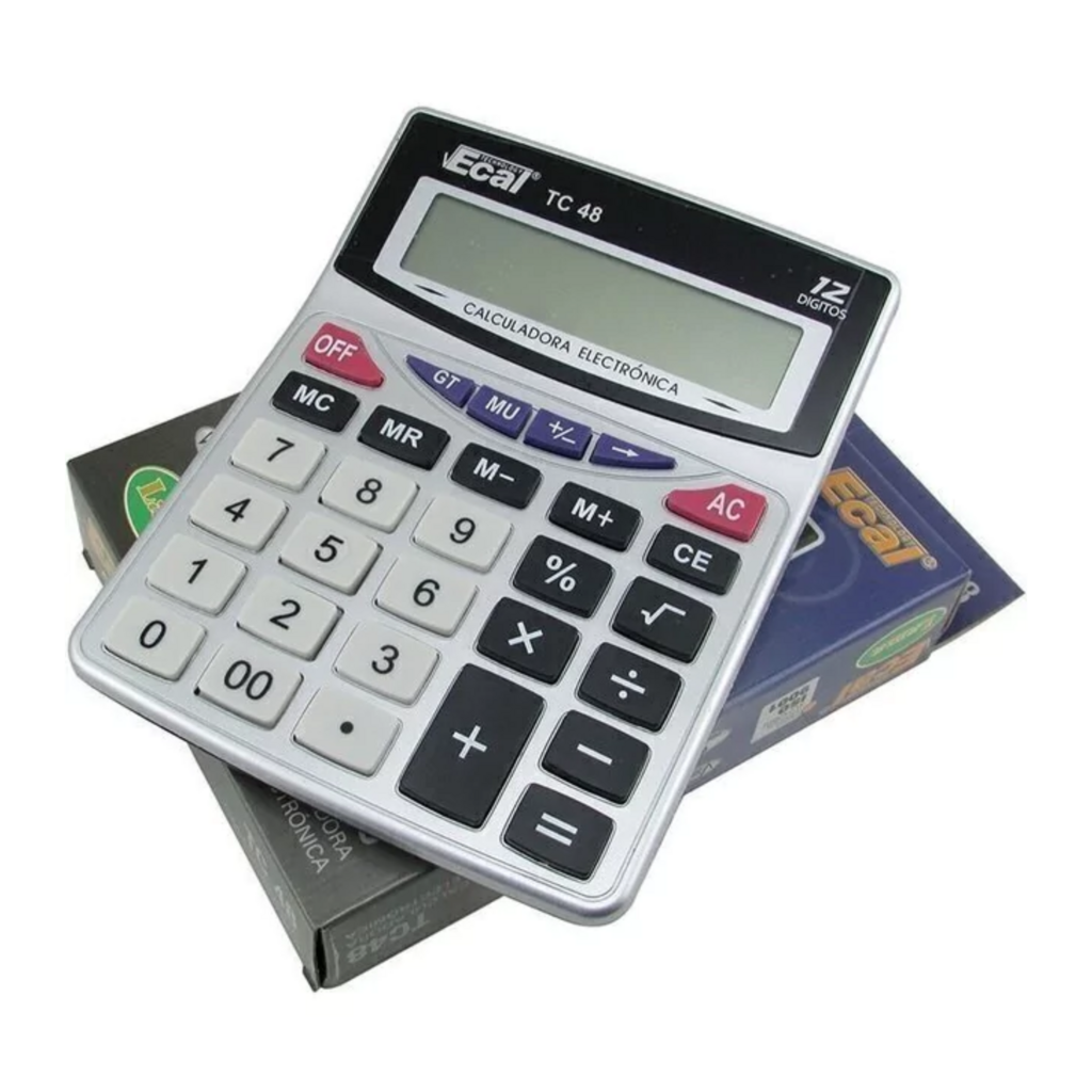 CALC.GRANDE 12dig.VISOR GDE TC-48