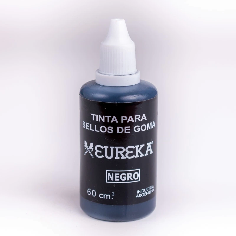 TINTA P/SELLO GOMA 60cc.EUREKA